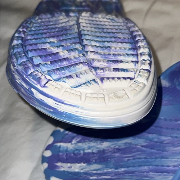 Crocs Marbled Sandal Size 7 W 5 M Pristine - Picture 10 of 16